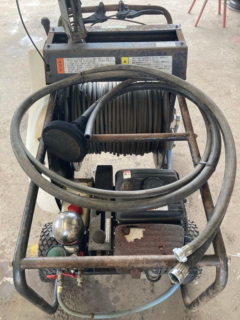 自走式動噴　ガソリンエンジン