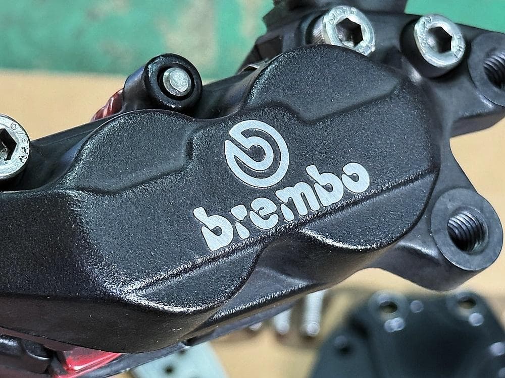 4D9 マジェスティ用 ブレンボ＆285ｍｍ大径ブレーキディスクローター