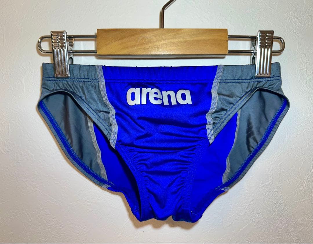 ジ*1様 arena x－python2 メンズ 競パン Sサイズ　【ブルー×グ
