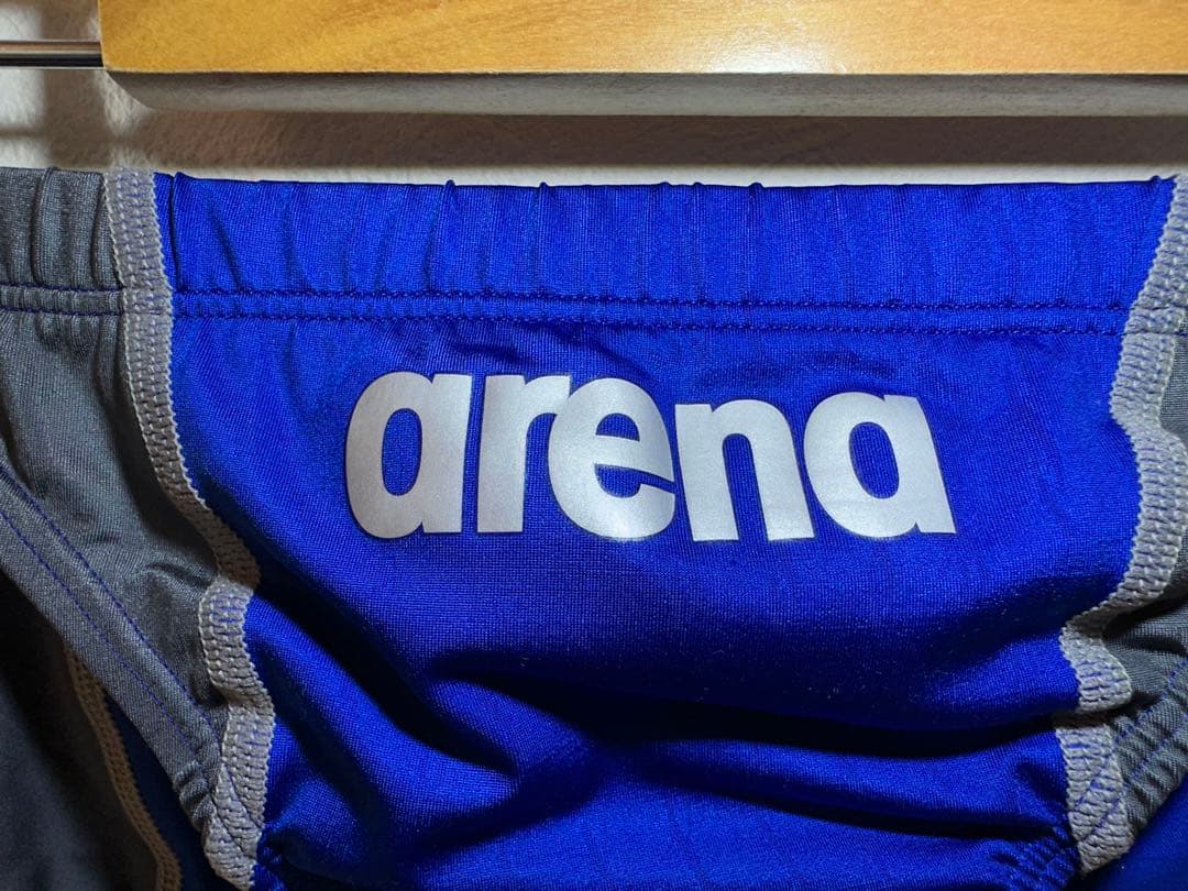 ジ*1様 arena x－python2 メンズ 競パン Sサイズ　【ブルー×グ