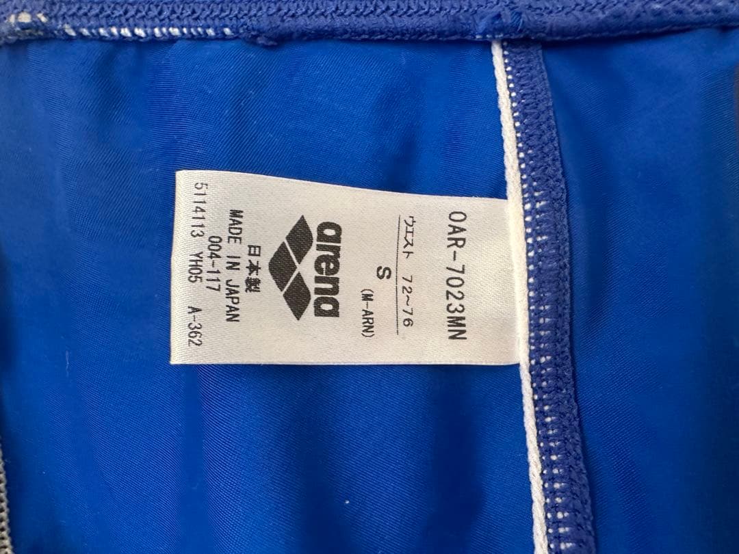 ジ*1様 arena x－python2 メンズ 競パン Sサイズ　【ブルー×グ