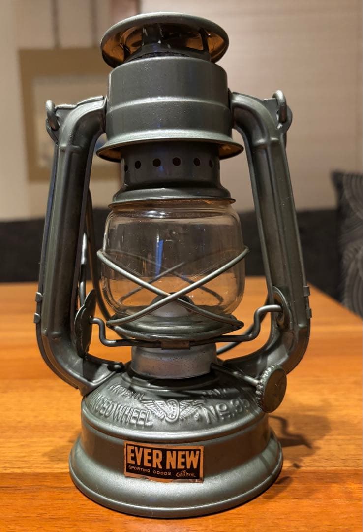 WINGED WHEEL No.350エバニュー　ハリケーンランプ　小型 日本製