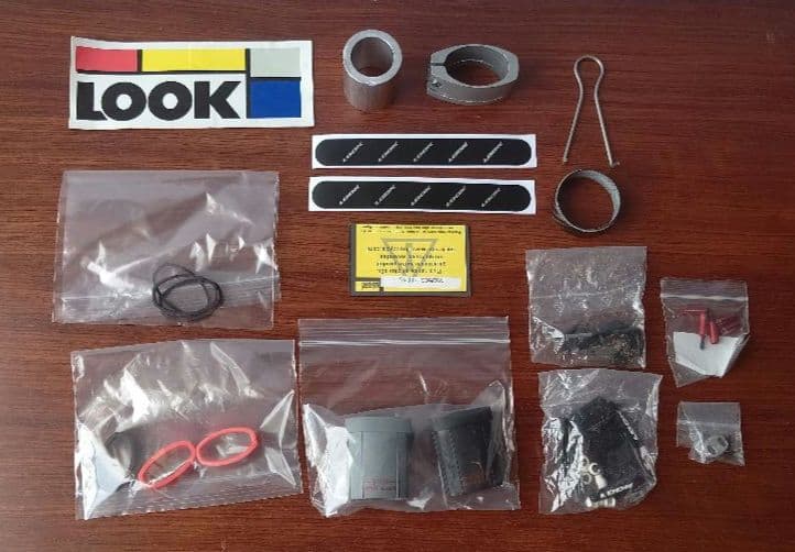 中古 2011 LOOK695 フレームセット Mサイズ コフィディスカラー