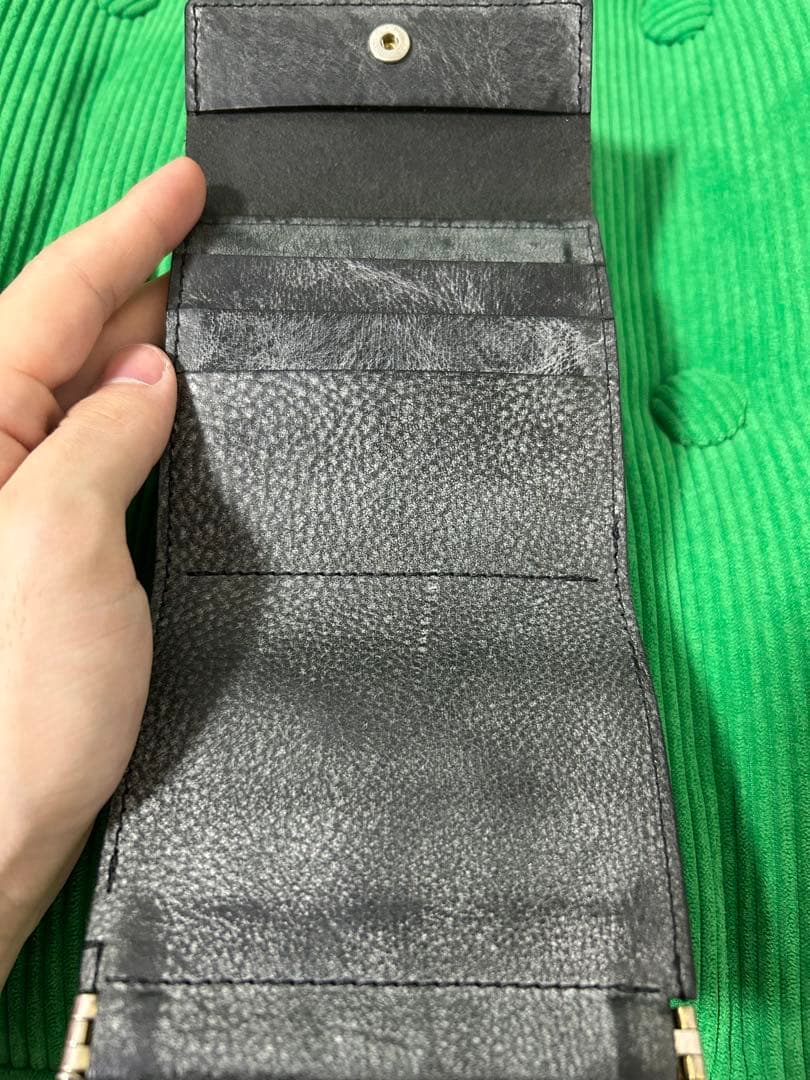 Hender Scheme clasp wallet Black 数月使用極美品