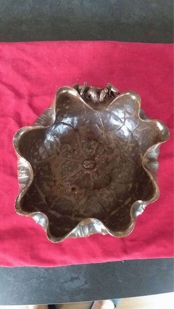 中国美術 清朝時代　銅器　文房四宝　花器　茶器　蓮　朝鮮美術　水滴　蟹　煎茶器