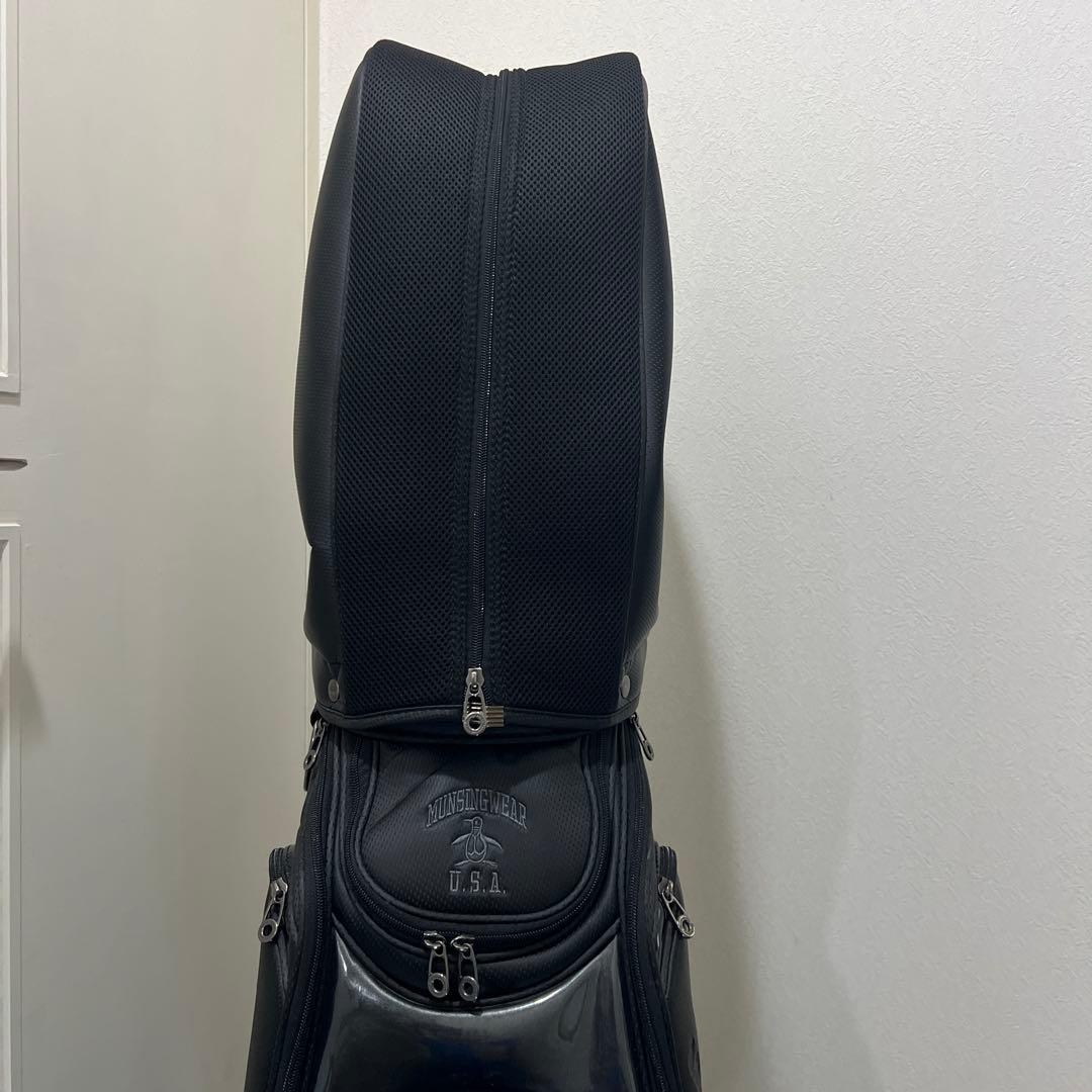 マンシングウェアキャディーバッグ黒