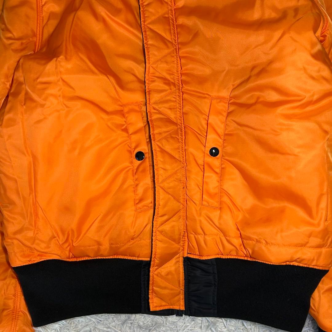 【美品】VALLEY APPAREL リバーシブル ma-1 ブラック　XL