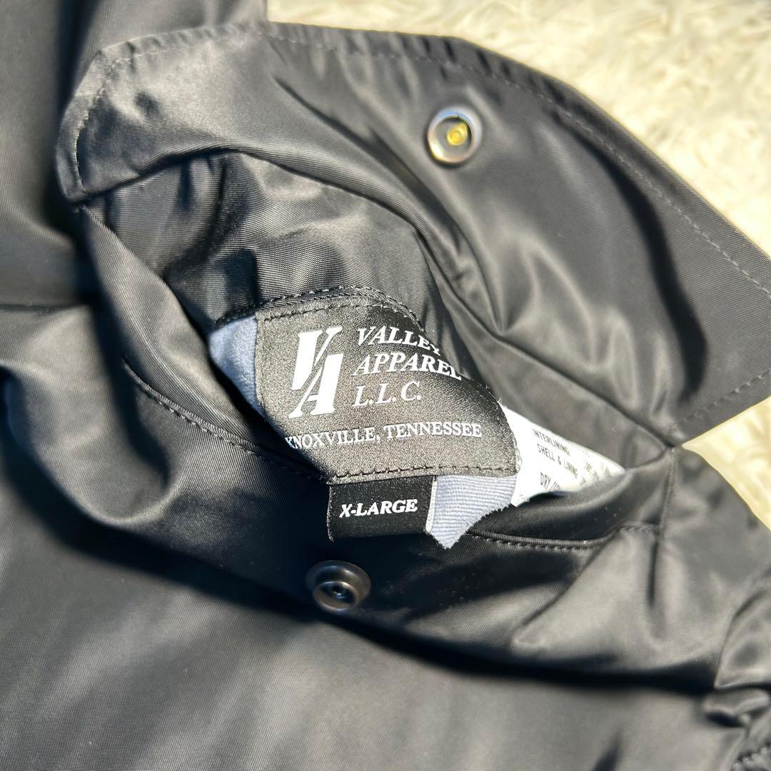 【美品】VALLEY APPAREL リバーシブル ma-1 ブラック　XL