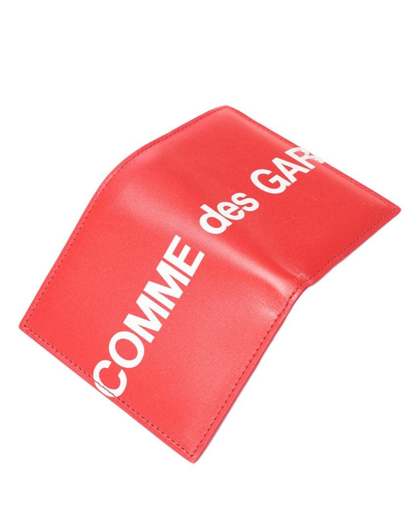 【格安新品未使用品】COMME des GARÇONS 二つ折り財布 ブラック