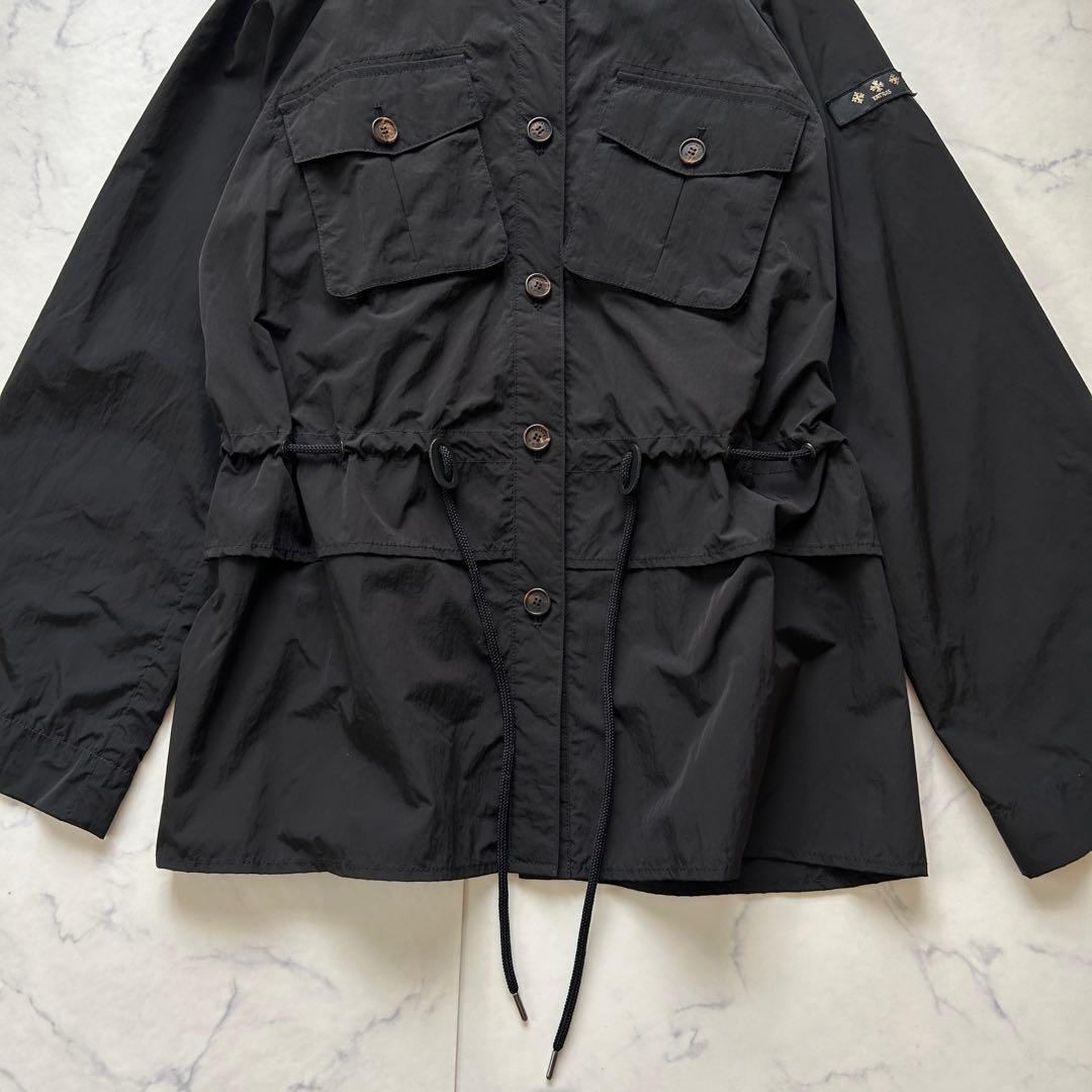 【美品】TATRAS タトラス ガルティーダ ナイロン ブルゾン 02 ブラック