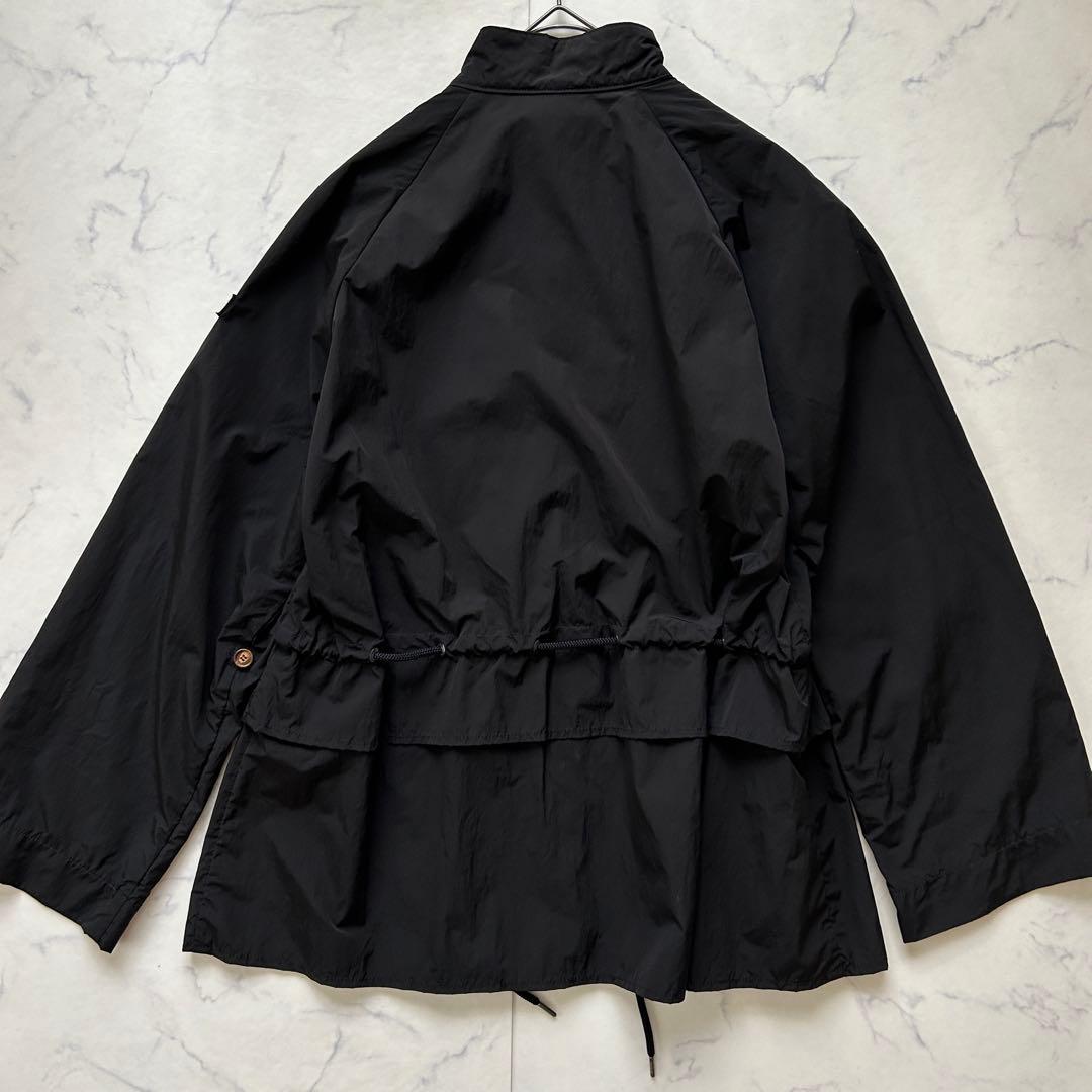 【美品】TATRAS タトラス ガルティーダ ナイロン ブルゾン 02 ブラック