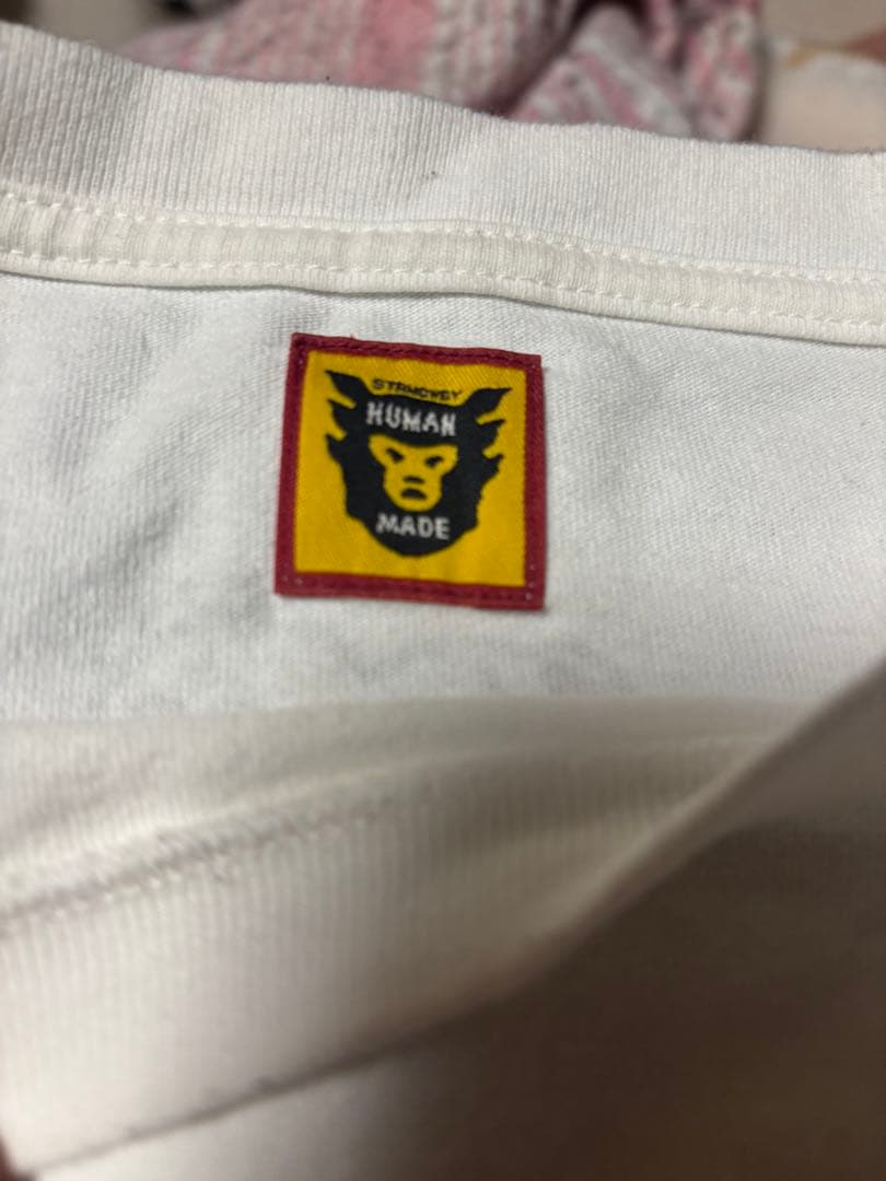 Human Made ハート型ロゴ 長袖カットソー