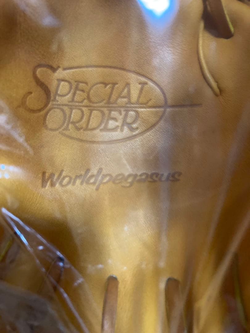 ワールドペガサスオーダー復刻桑田真澄モデル軟式投手左投用グラブ新品未使用品