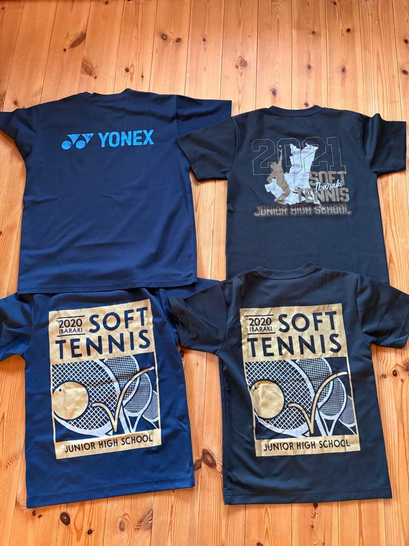 ソフトテニス引退品全34着