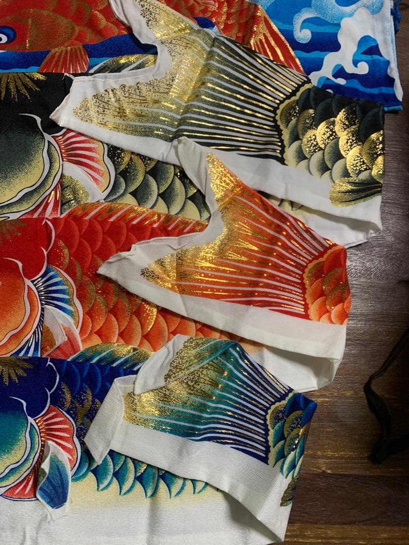 鯉のぼり　室内用　鯉物語　天華　使用品　こいのぼり