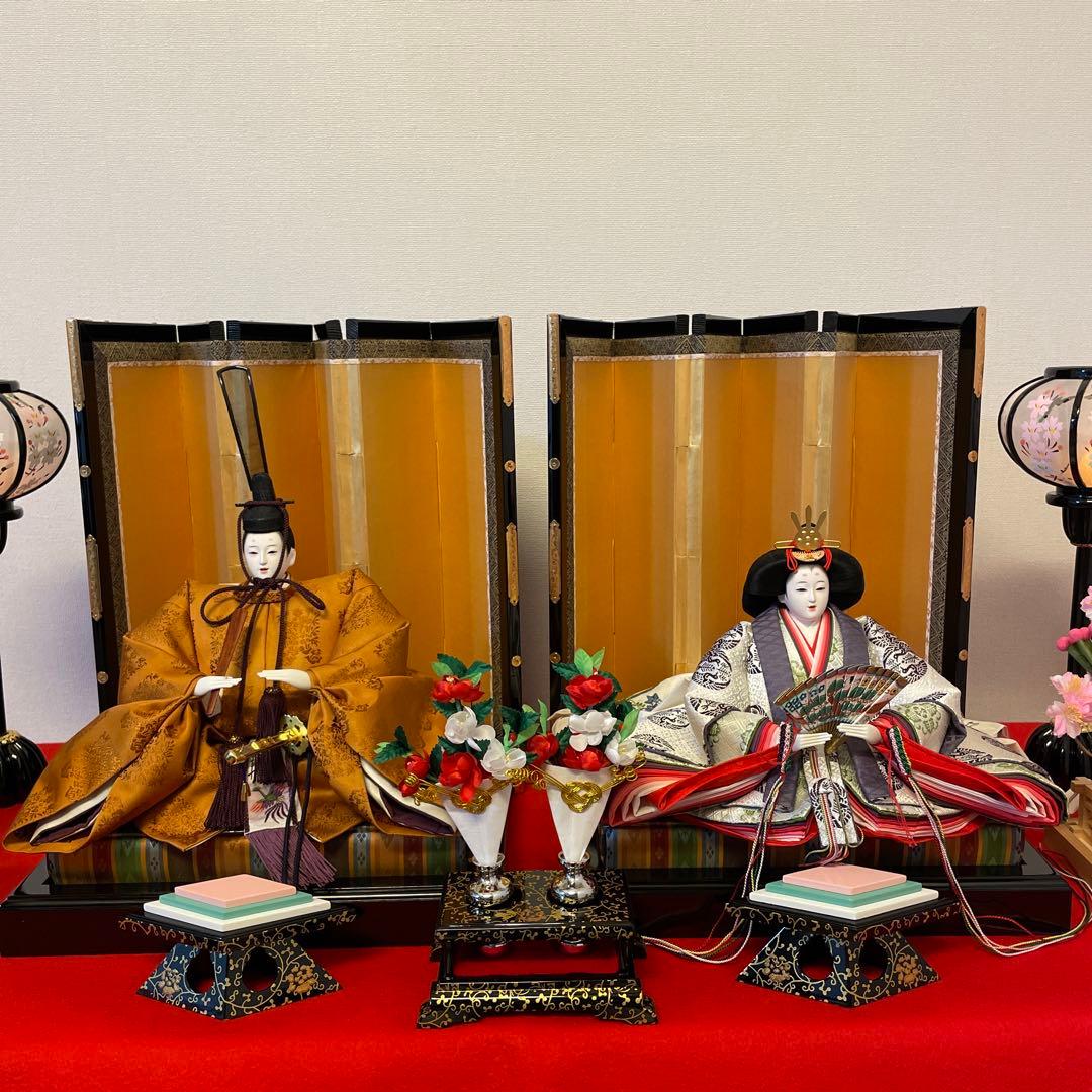 ②御雛様　三段飾り(別出品との3セット商品)