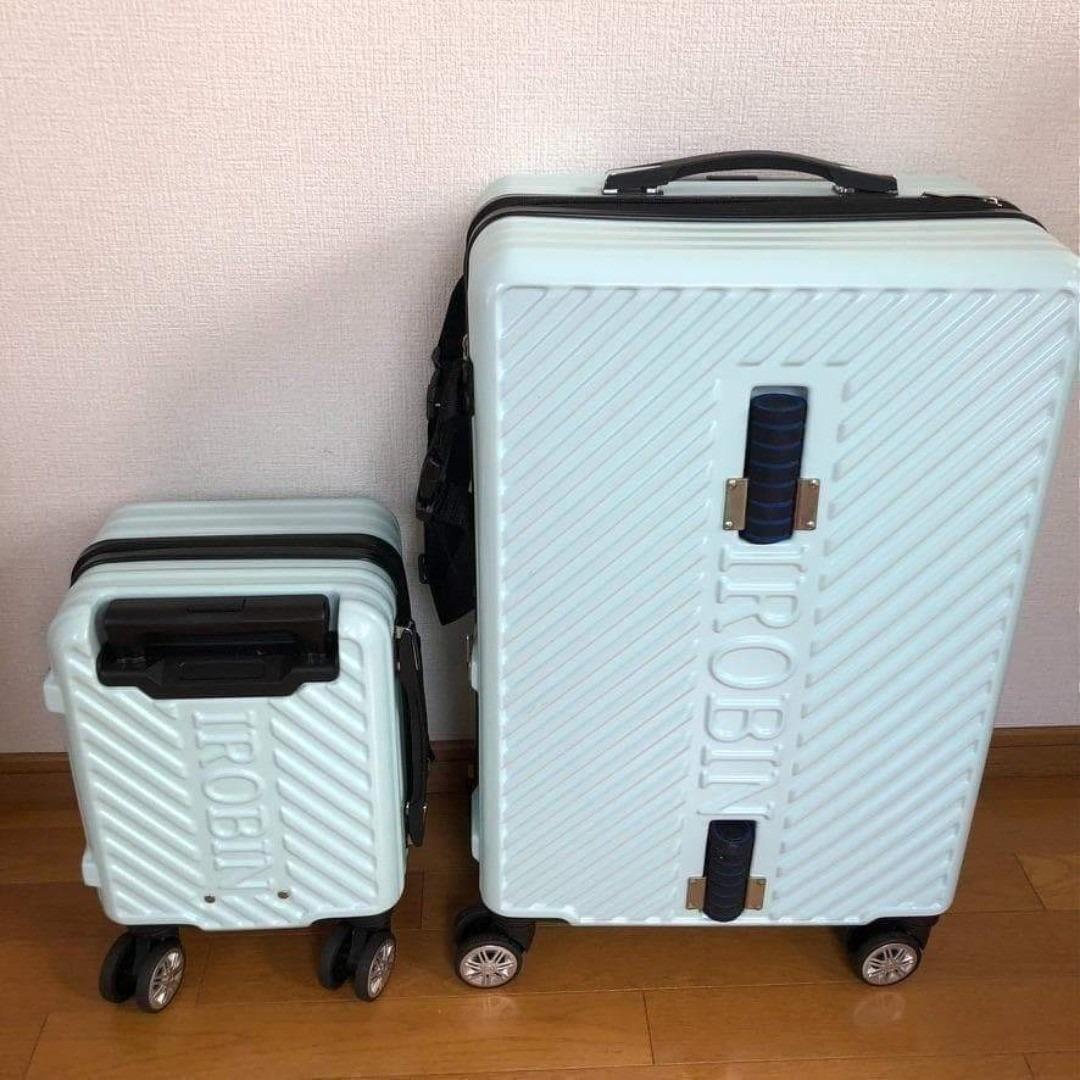 【在庫限り！！】ペアキャリーケース 子供 乗れる スーツケース 親子セット