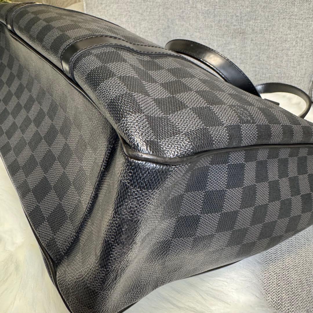 ルイヴィトン ダミエ グラフィット タダオ ハンドバッグ 2WAYショルダー付