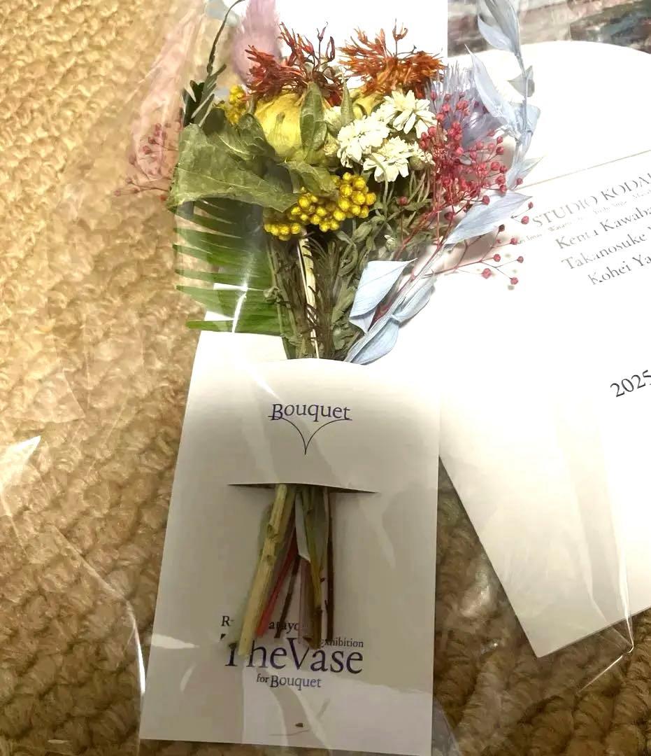 片寄涼太　The Vase for Bouquet アート展覧会　ブーケ