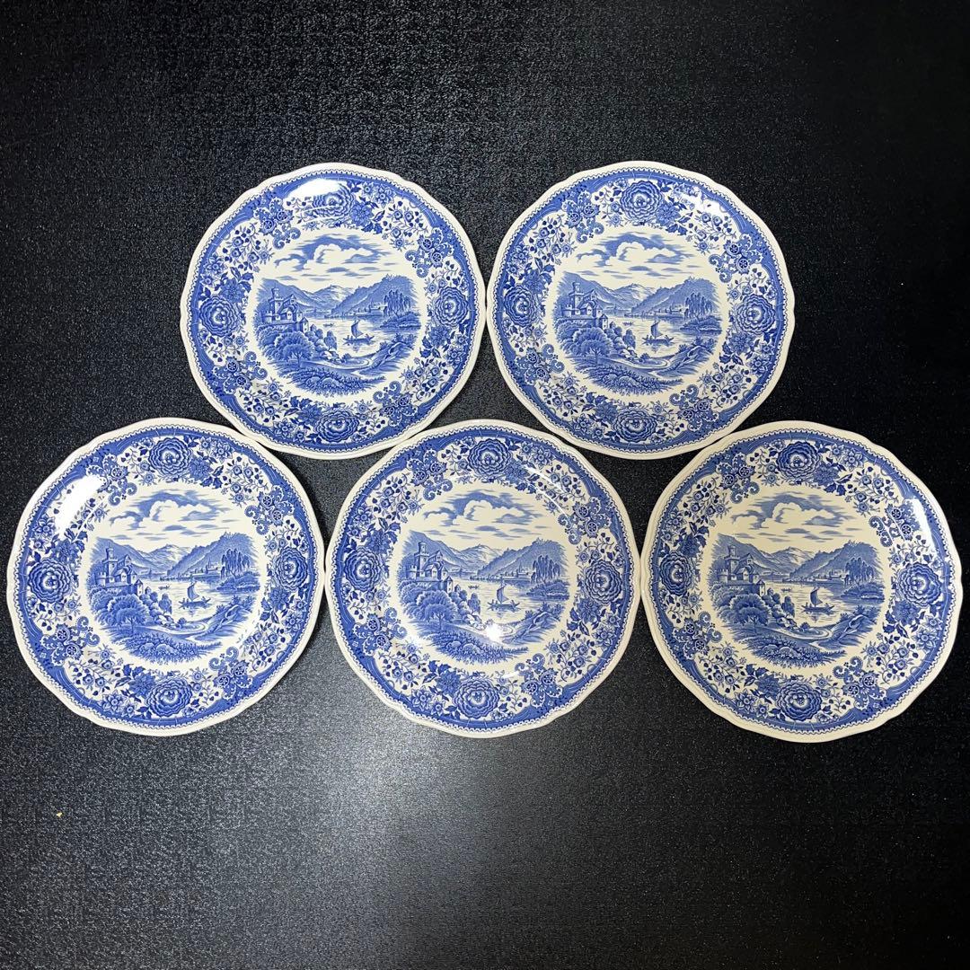 船 ビレロイ＆ボッホ ブルゲンランド ディナープレート 5枚 26cm