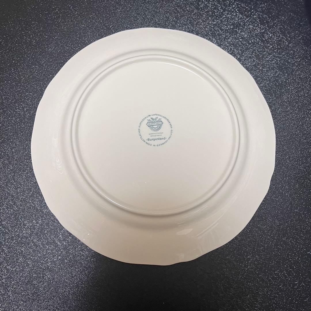 船 ビレロイ＆ボッホ ブルゲンランド ディナープレート 5枚 26cm