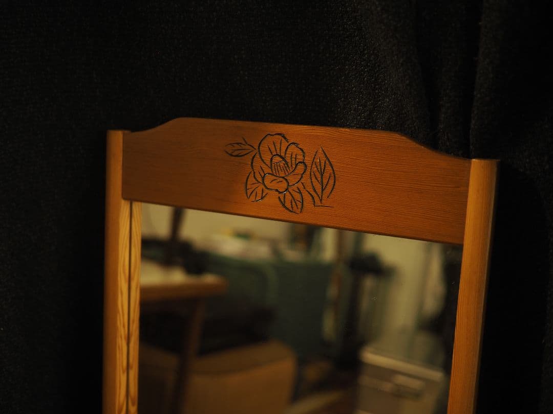 【値引中】レトロフルレングスミラー