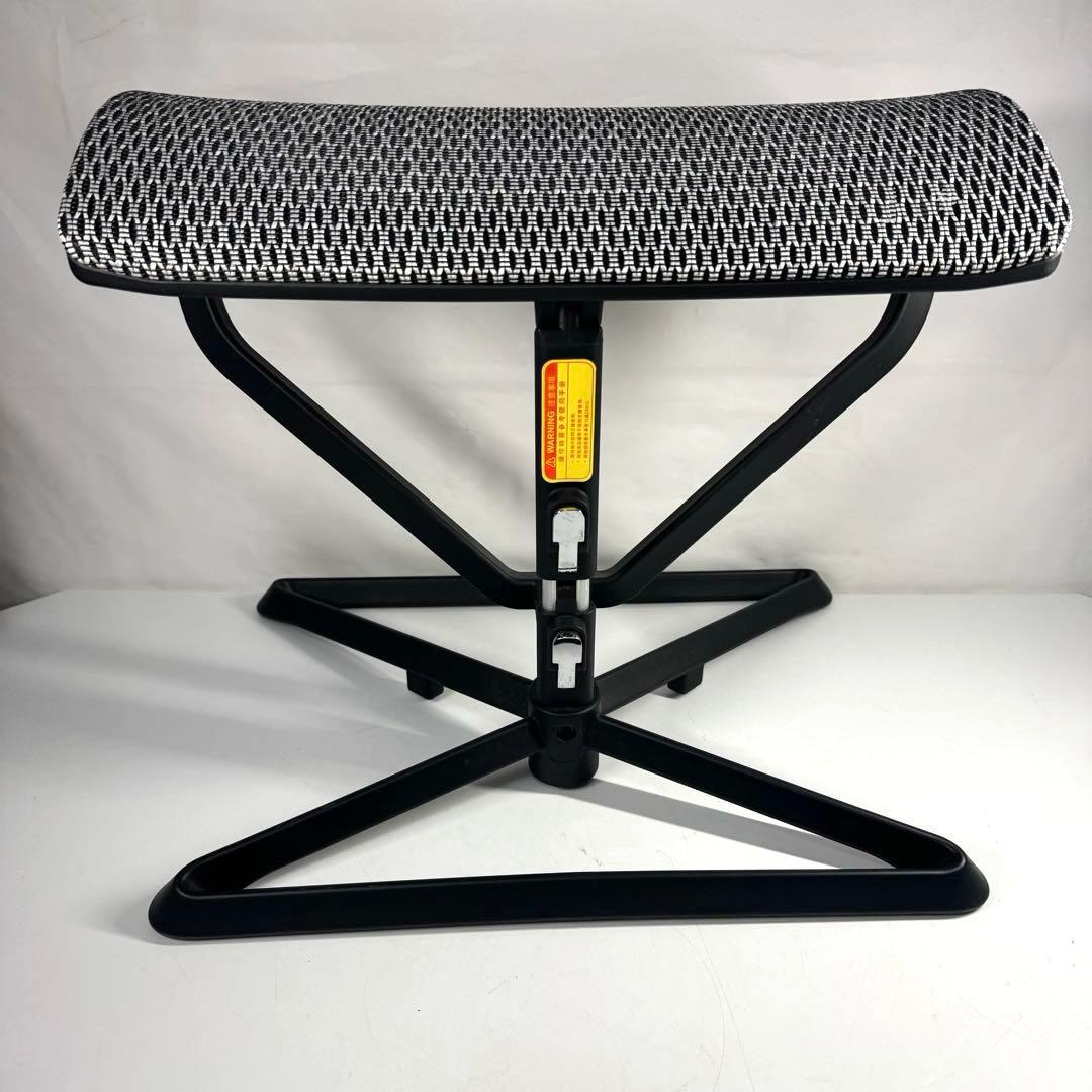 エルゴヒューマン Ergohuman 独立 オットマン グレー・ホワイト プロ