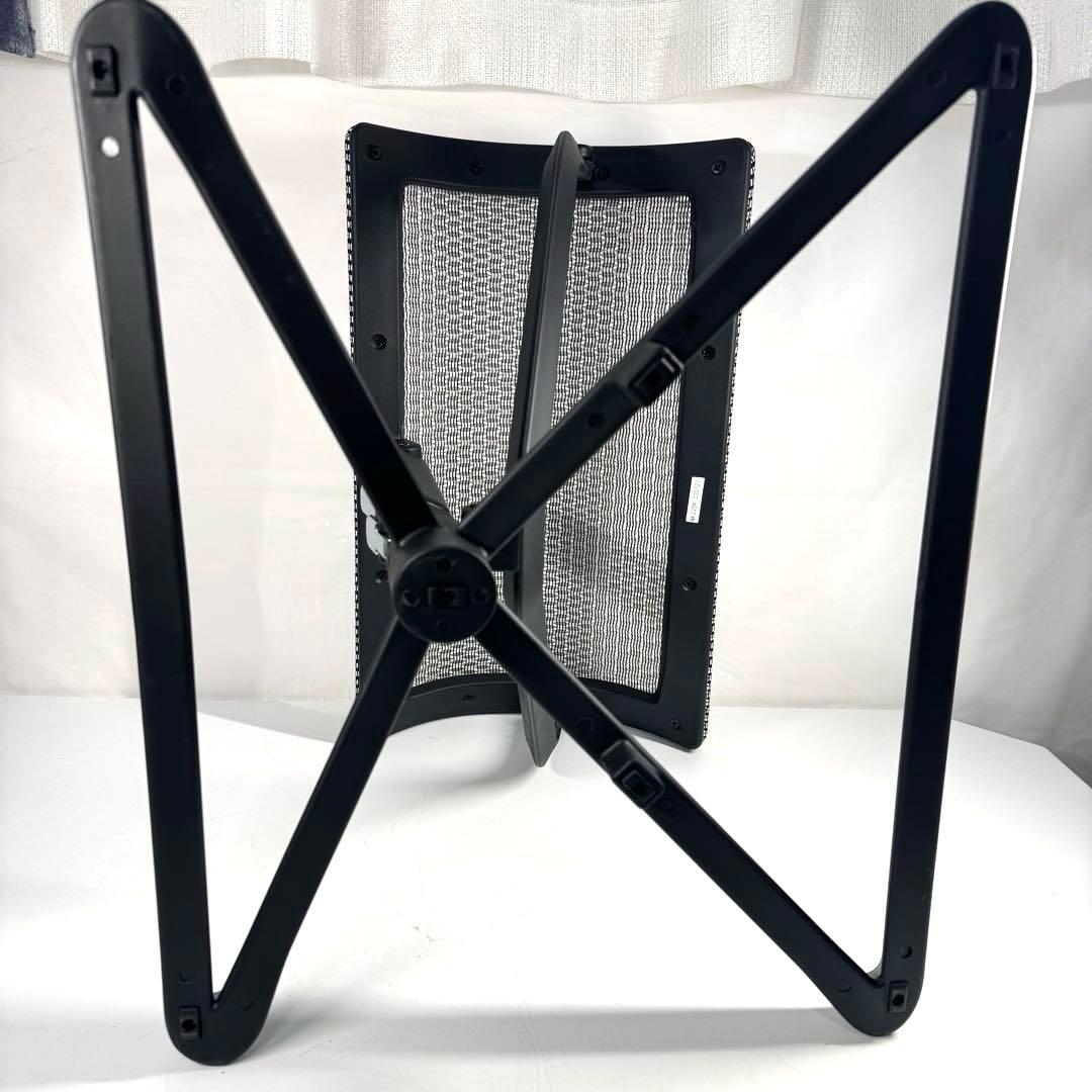 エルゴヒューマン Ergohuman 独立 オットマン グレー・ホワイト プロ