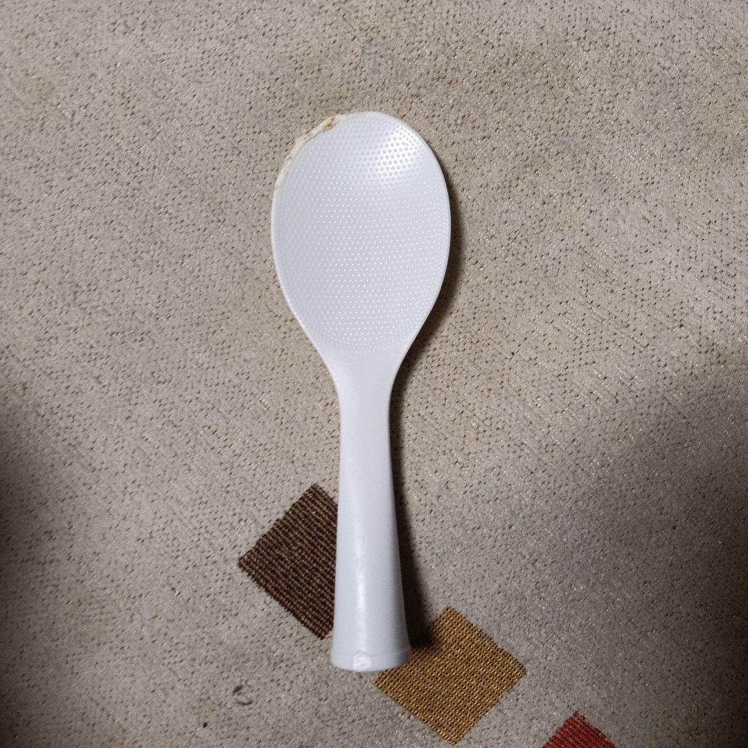 ホワイト プラスチック しゃもじ