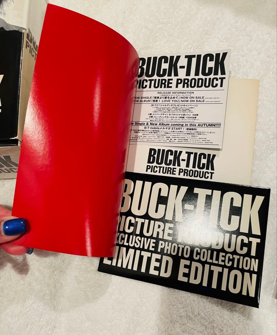 BUCK-TICK B-T～PICTURE PRODUCT DVD-BOX他２点