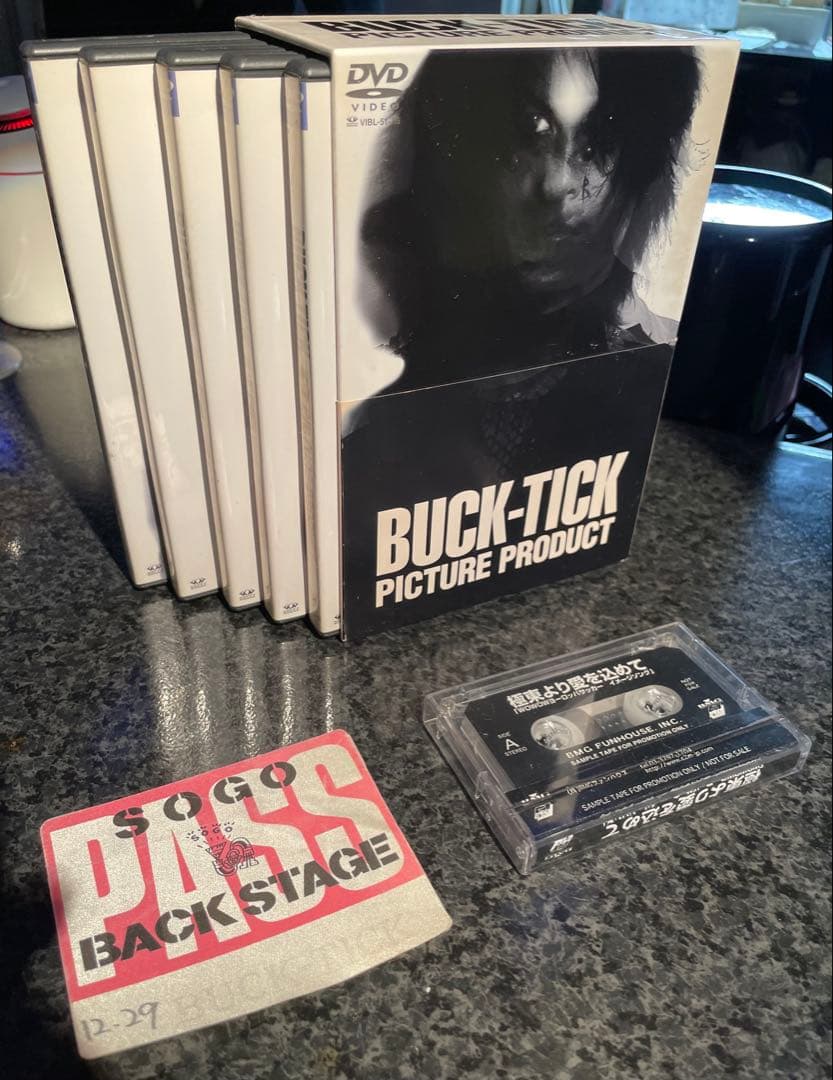BUCK-TICK B-T～PICTURE PRODUCT DVD-BOX他２点