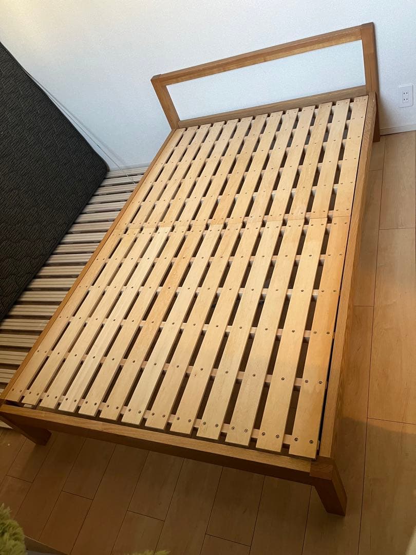 無印良品　ベッドフレーム　セミダブル