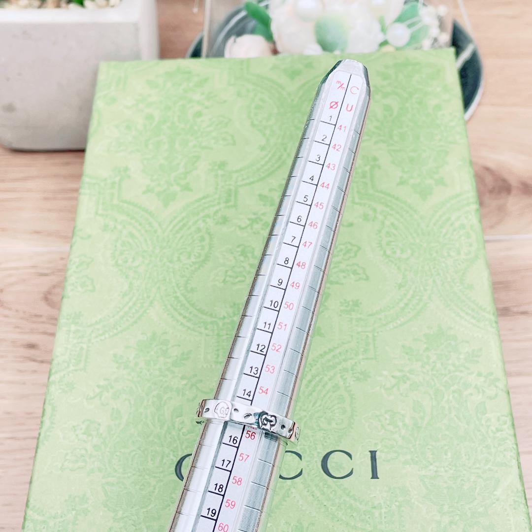 ◇グッチ◇ 新品仕上済 ゴースト リング Ag925 シルバー 刻印16 15号