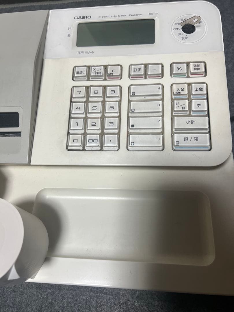 17ページ【動作確認済み】 CASIO 電子レジスター SE-G1 カシオ