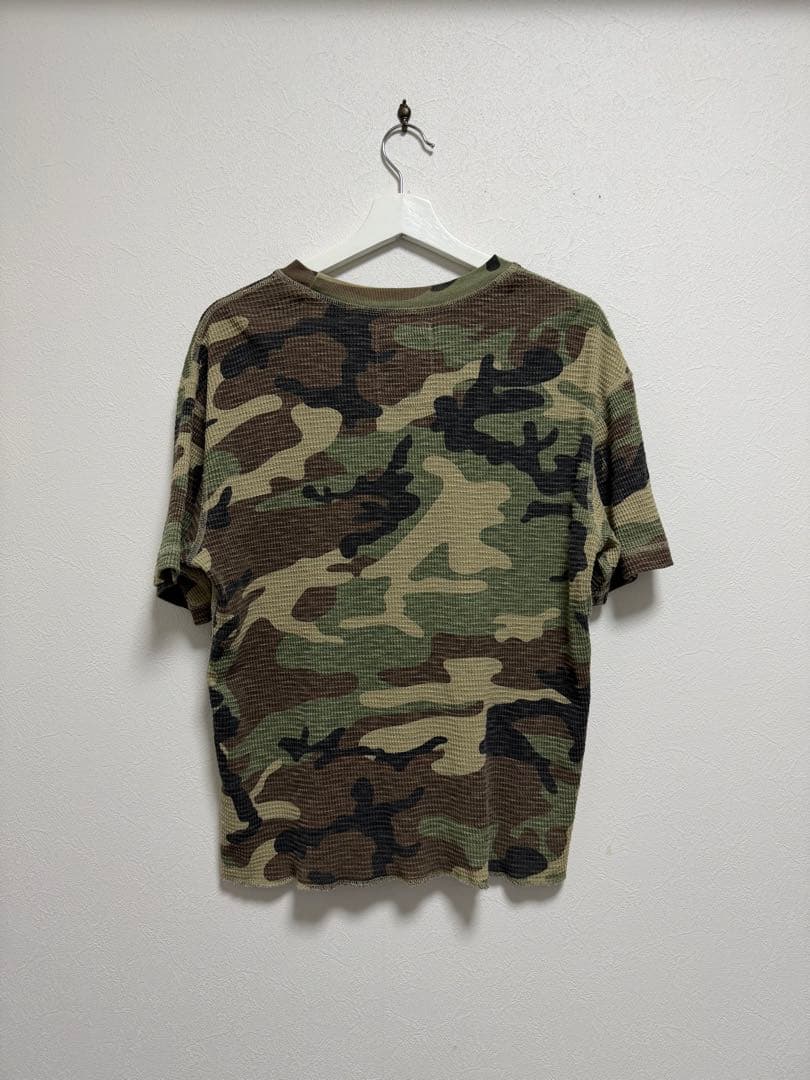 Stussy Pigment Dyed SS Thermal Camo Sサイズ
