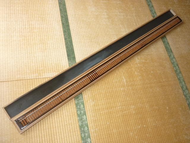 極希少 美品 1980年代◆全長約1.7ｍ長い123桁 雲州そろばん 高級素材