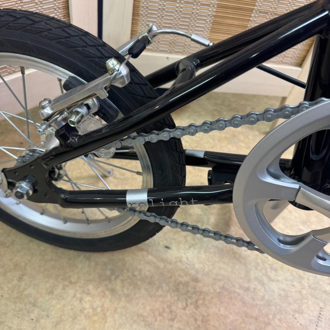 ★キャプテンスタッグ　折りたたみ自転車　リライト AL-FDB141　軽量アルミ