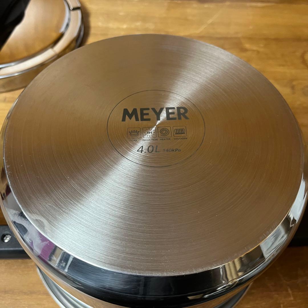 【極美品】マイヤー超高圧圧力鍋ハイプレッシャークッカー 4.0L YR-PC4