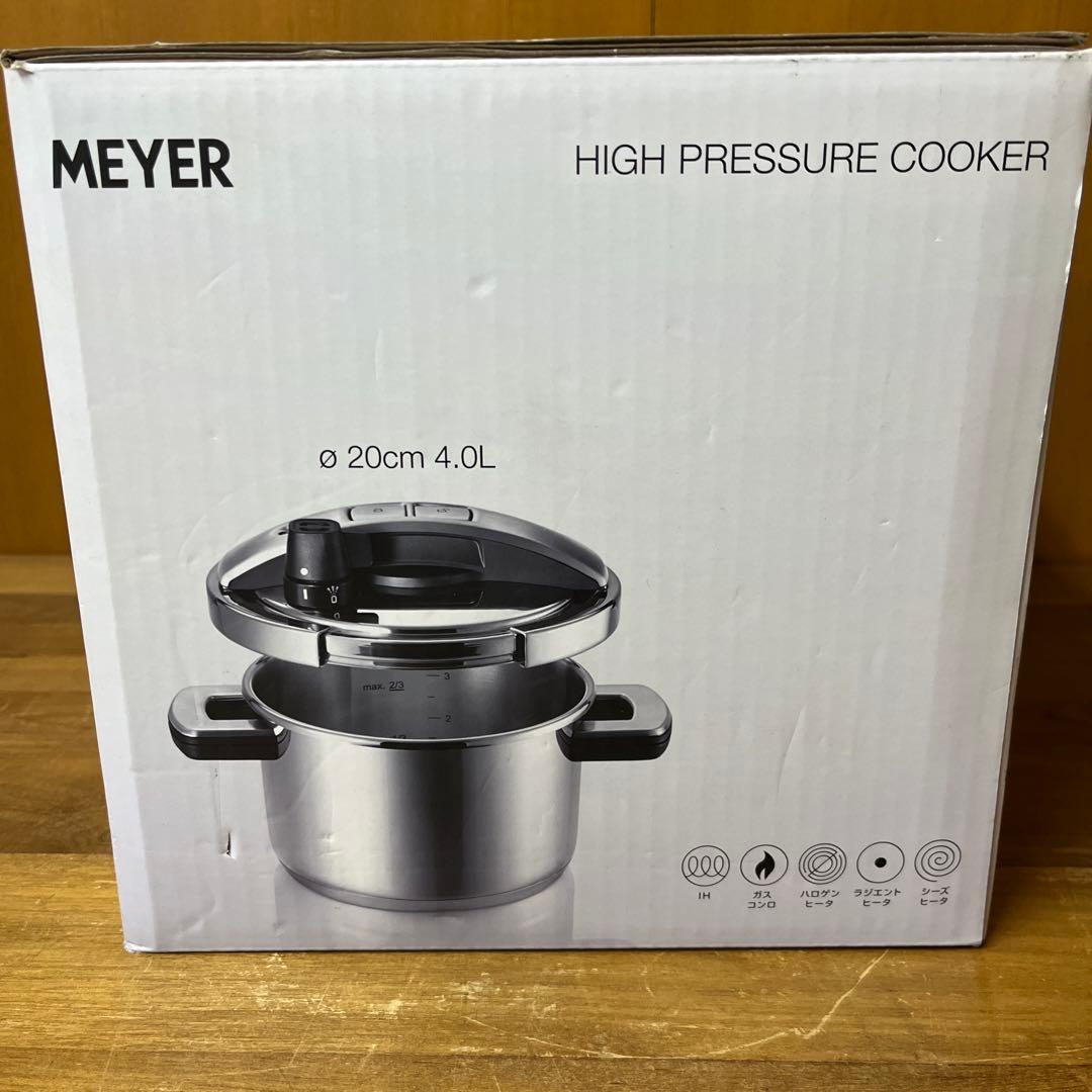 【極美品】マイヤー超高圧圧力鍋ハイプレッシャークッカー 4.0L YR-PC4