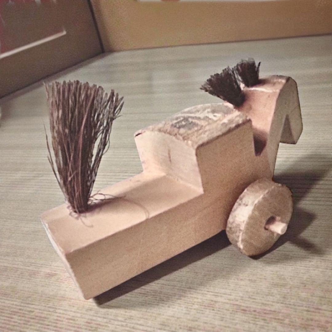 大分県廃絶郷土玩具 北山田のきじ馬②中山利市 午年飾り バーナードリーチ　民藝