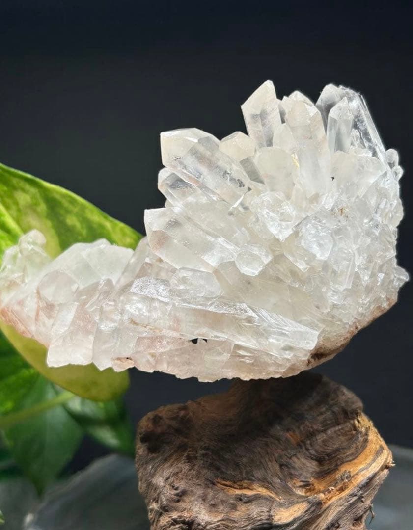 【爆レア☆聖美☆結晶】ピンク系マニカラン産　ヒマラヤ水晶クラスター