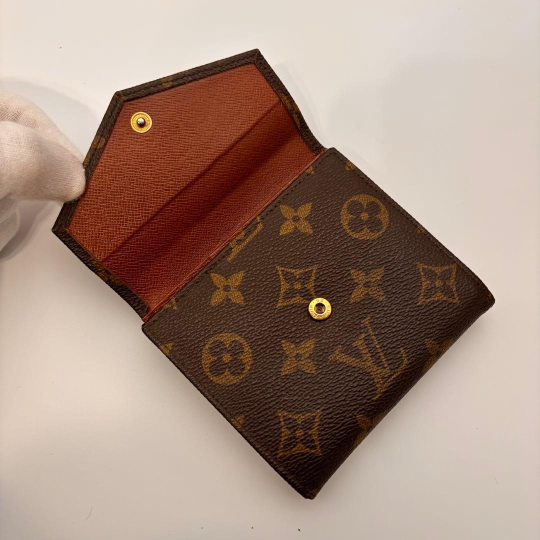 ルイヴィトン✨モノグラム✨ポルトモネ ビエ カルトクレディ Ｗホック 折り財布