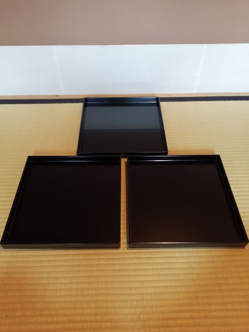 【茶事道具】山中塗茶懐石道具一揃　懐石380