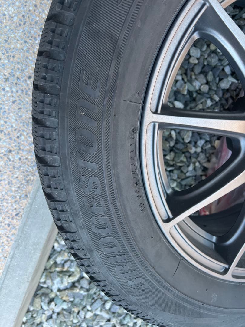 アルファードホイール　　ブリヂストンスタッドレスタイヤ 17インチ