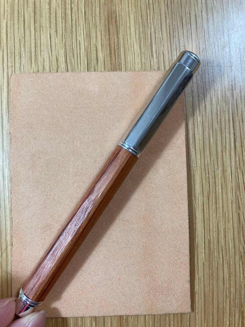 カランダッシュ　バリアス　万年筆　メットウッド