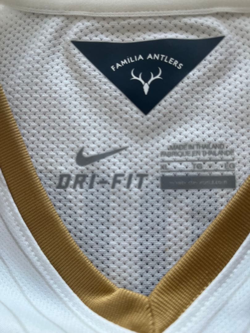 鹿島アントラーズ　2015 支給ACL用アウェイユニフォーム　青木剛