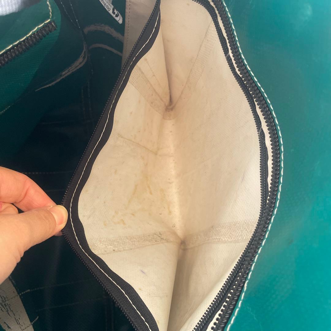 FREITAG トートバッグ グリーン/レッド