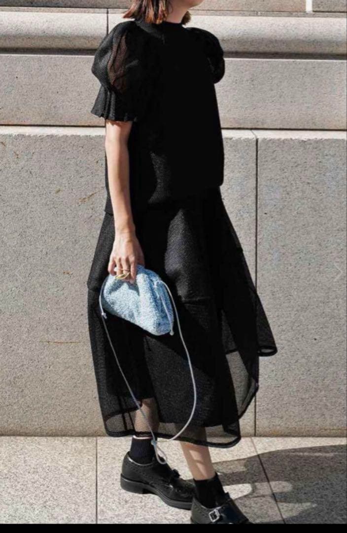 マチャット　machatt メッシュパフトップス　新品未使用