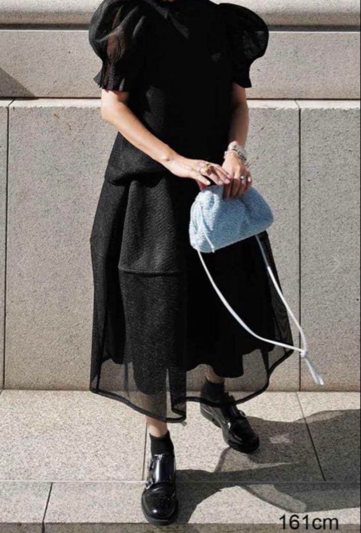 マチャット　machatt メッシュパフトップス　新品未使用