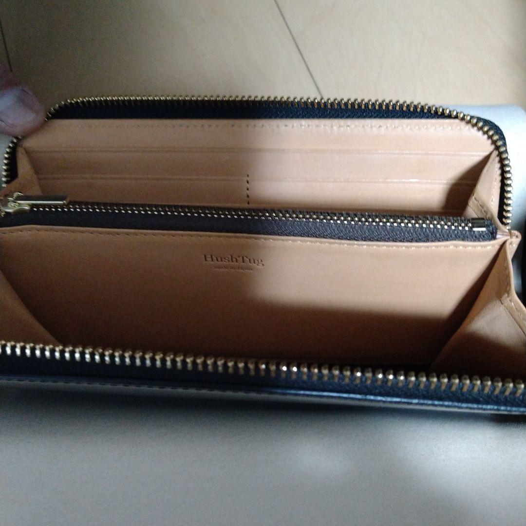 HushTug コードバン長財布 黒
